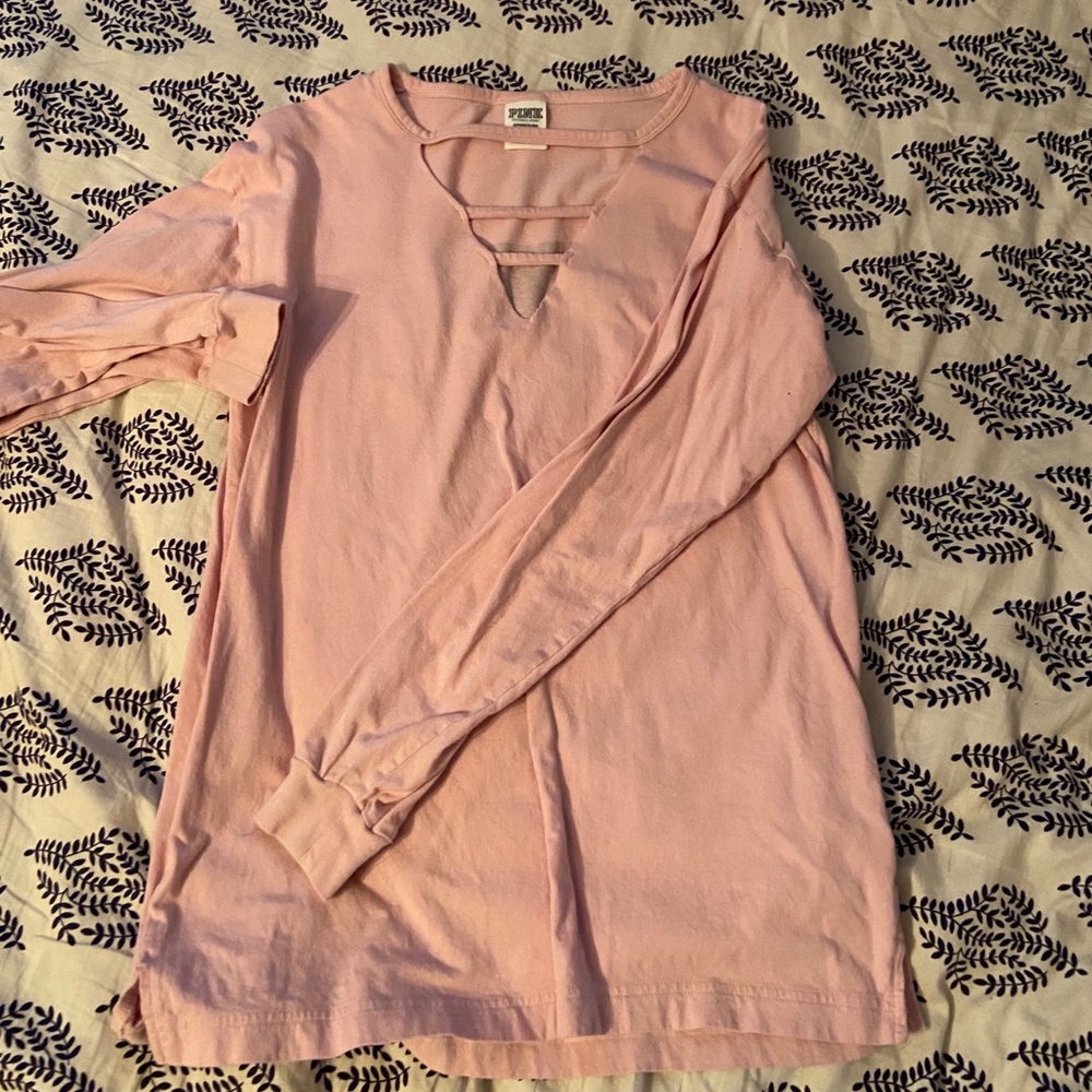 PINK long sleeve shirt
